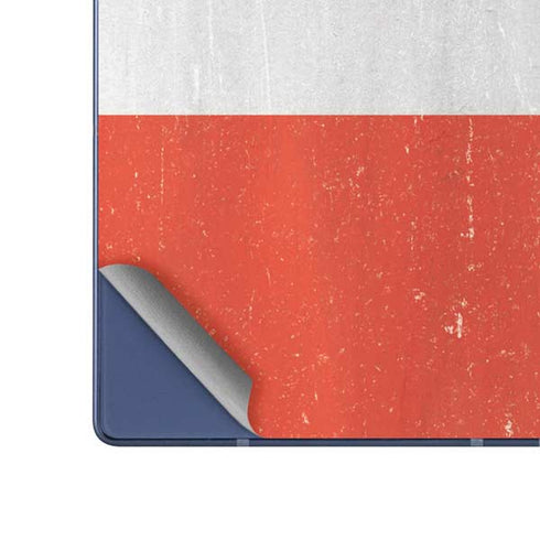 Distressed Austria Flag Galaxy Z Fold6 Skin