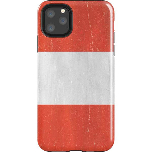 Distressed Austria Flag iPhone Cases