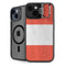 Distressed Austria Flag iPhone 13 Kickstand Case
