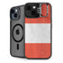 Distressed Austria Flag iPhone 14 Plus Kickstand Case