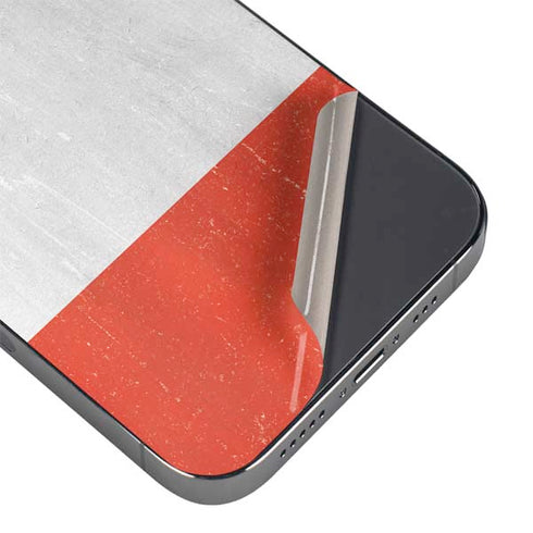 Distressed Austria Flag iPhone 16 Pro Skin