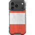 Distressed Austria Flag iPhone 18 Pro Clear Case