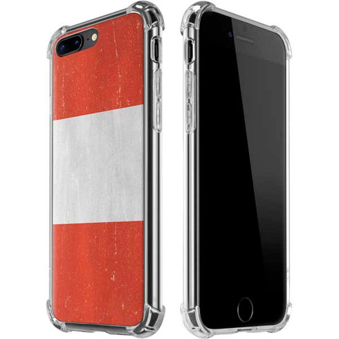 Distressed Austria Flag iPhone Cases