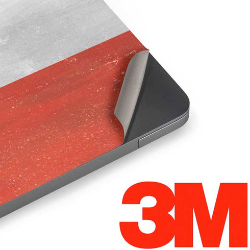 Distressed Austria Flag Apple MacBook Air Skin