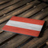 Distressed Austria Flag Apple MacBook Air Skin