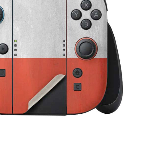 Distressed Austria Flag Nintendo Switch 2 (2025) Joy-Con Controller Skin