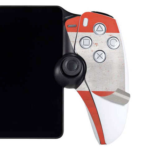 Distressed Austria Flag PlayStation Portal Remote Player Skin
