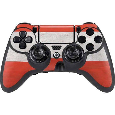 Distressed Austria Flag PlayStation PS4 Skins