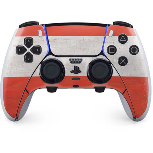 Distressed Austria Flag PlayStation PS5 Skins