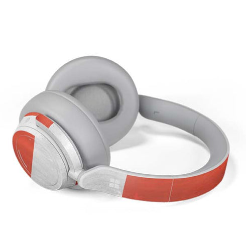 Distressed Austria Flag Surface Headphones Skin