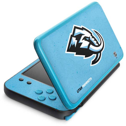 NHL Utah Mammoth Distressed Blue Nintendo 2DS XL (2017) Skin