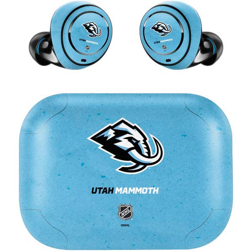 NHL Utah Mammoth Distressed Blue Amazon Echo Buds Skin