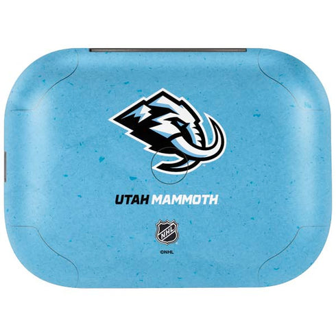 NHL Utah Mammoth Distressed Blue Amazon Echo Buds Skin