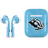 NHL Utah Mammoth Distressed Blue Apple AirPods Skin