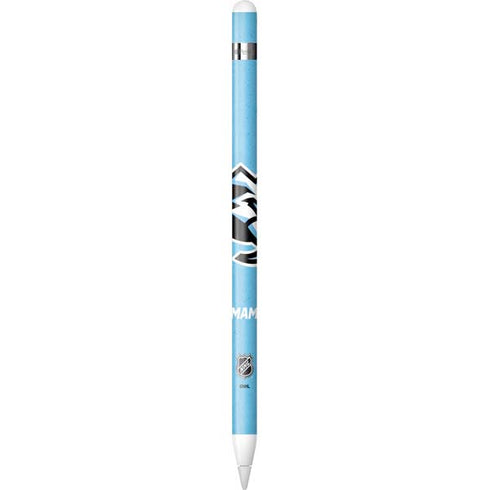 NHL Utah Mammoth Distressed Blue Apple Pencil (1st Gen, 2017) Skin