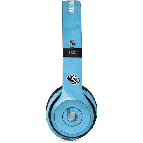 NHL Utah Mammoth Distressed Blue Beats Solo 2 Wired Skin