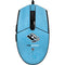 NHL Utah Mammoth Distressed Blue G203 Prodigy RGB Wired Gaming Mouse Skin
