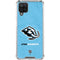 NHL Utah Mammoth Distressed Blue Galaxy A12 Clear Case