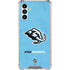 NHL Utah Mammoth Distressed Blue Galaxy A13 5G Clear Case