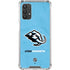 NHL Utah Mammoth Distressed Blue Galaxy A32 5G Clear Case