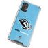 NHL Utah Mammoth Distressed Blue Galaxy A32 5G Clear Case