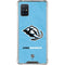 NHL Utah Mammoth Distressed Blue Galaxy A51 5G Clear Case