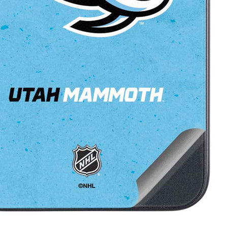 NHL Utah Mammoth Distressed Blue Galaxy A54 5G Skin