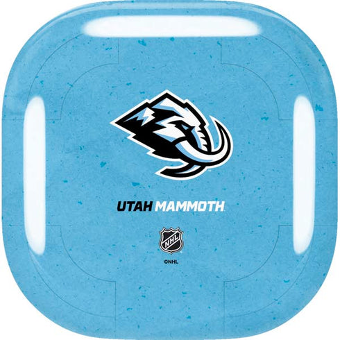 NHL Utah Mammoth Distressed Blue Galaxy Buds Live Skin