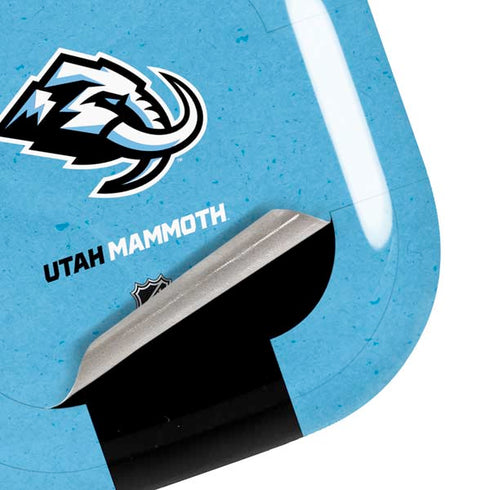 NHL Utah Mammoth Distressed Blue Galaxy Buds Live Skin