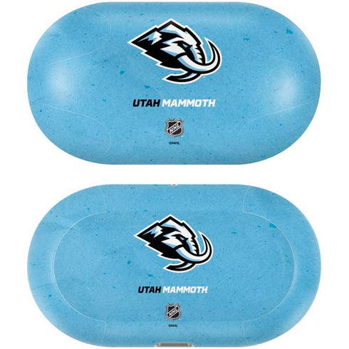 NHL Utah Mammoth Distressed Blue Galaxy Buds Plus Skin