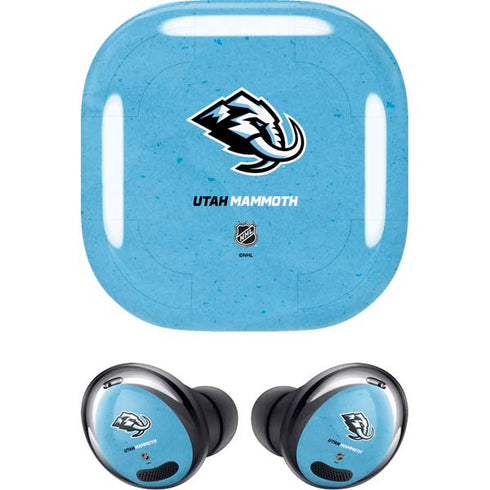 NHL Utah Mammoth Distressed Blue Galaxy Buds Pro Skin