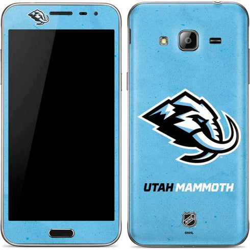 NHL Utah Mammoth Distressed Blue Galaxy J3 Skin
