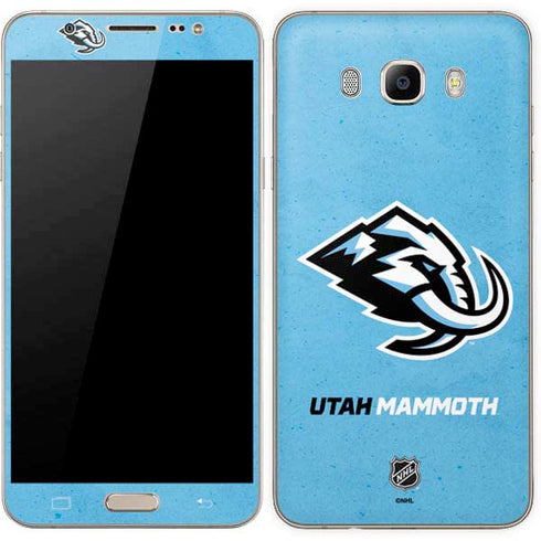 NHL Utah Mammoth Distressed Blue Galaxy J7 Skin