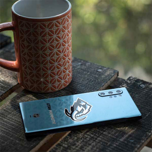 NHL Utah Mammoth Distressed Blue Galaxy Note 10 Plus Skin