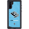 NHL Utah Mammoth Distressed Blue Galaxy Note 10 Waterproof Case