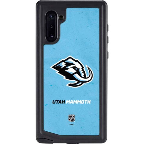 NHL Utah Mammoth Distressed Blue Galaxy Cases