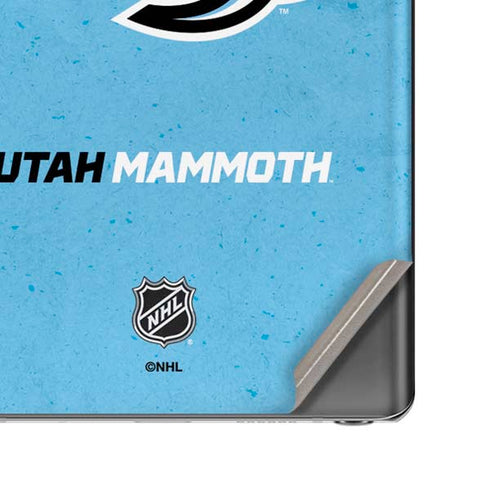 NHL Utah Mammoth Distressed Blue Galaxy Note20 5G Skin