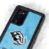 NHL Utah Mammoth Distressed Blue Galaxy Note20 5G Waterproof Case