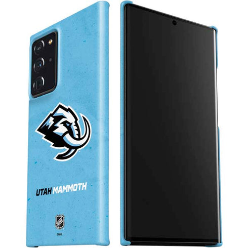 NHL Utah Mammoth Distressed Blue Galaxy Note20 Ultra 5G Lite Case