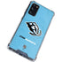 NHL Utah Mammoth Distressed Blue Galaxy S20 FE Clear Case