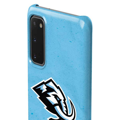 NHL Utah Mammoth Distressed Blue Galaxy S20 Lite Case