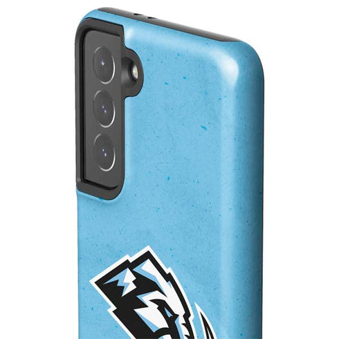 NHL Utah Mammoth Distressed Blue Galaxy S21 5G Pro Case