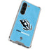 NHL Utah Mammoth Distressed Blue Galaxy S23 Clear Case
