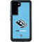 NHL Utah Mammoth Distressed Blue Galaxy S24 Plus Waterproof Case