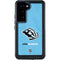 NHL Utah Mammoth Distressed Blue Galaxy S24 Waterproof Case