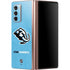 NHL Utah Mammoth Distressed Blue Galaxy Z Fold2 5G Skin