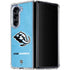 NHL Utah Mammoth Distressed Blue Galaxy Z Fold5 5G Clear Case