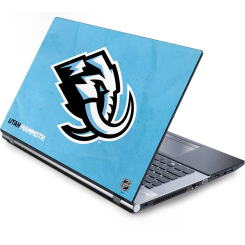 NHL Utah Mammoth Distressed Blue Generic Laptop Skin