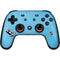 NHL Utah Mammoth Distressed Blue Google Stadia Controller Skin