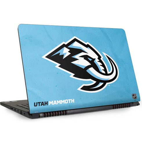 NHL Utah Mammoth Distressed Blue Dell Inspiron Skin